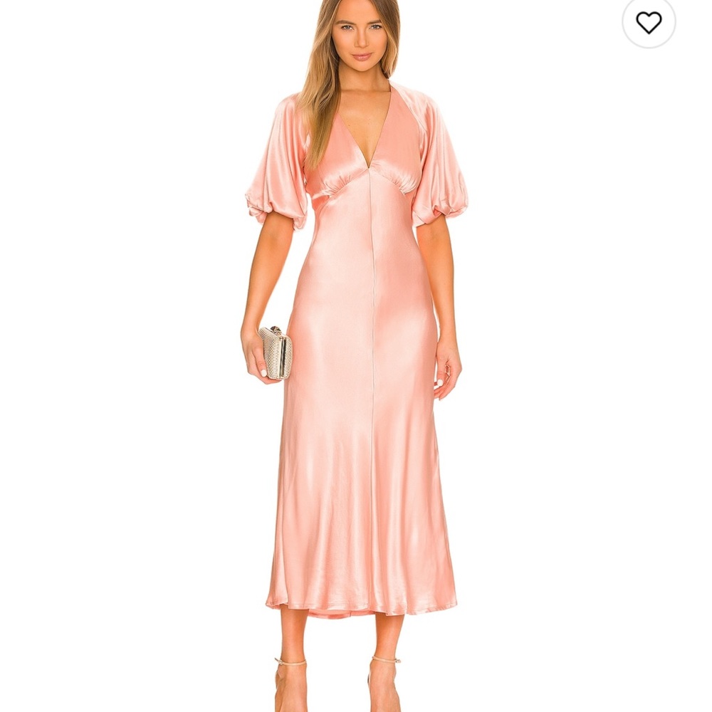 Everleigh Satin Midi Dress